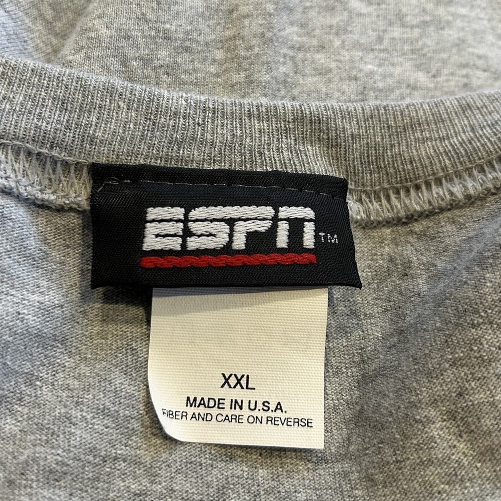 ESPN Skybox Disney Cruise Line‎ Sleeveless T Shirt Grey Size XXL Graphic Vtg - Picture 4 of 5